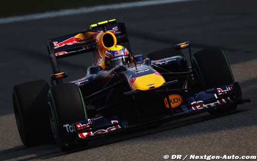 Mark Webber fastest in final practice