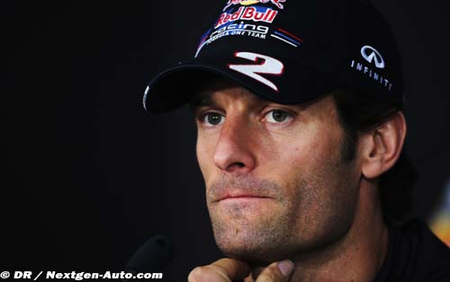 Webber insists no contact with Ferrari