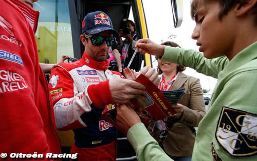 Loeb pas stressé par la victoire