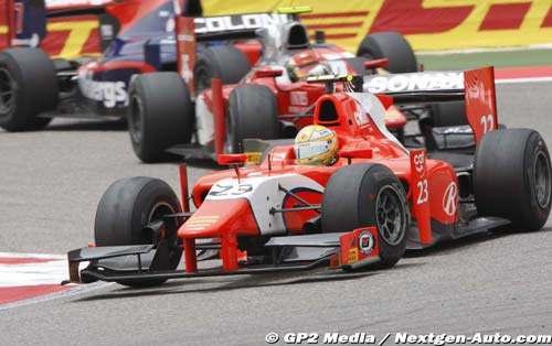 Luiz Razia steals victory in hectic GP2