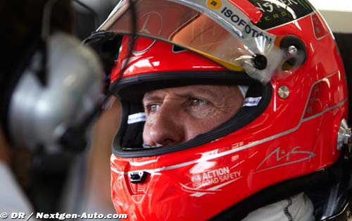 Schumacher veut poursuivre sur sa (…)