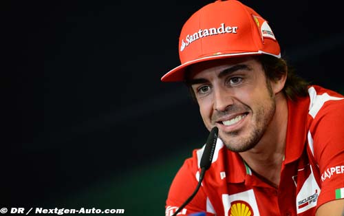 Alonso se réjouit de voir l'Espagne