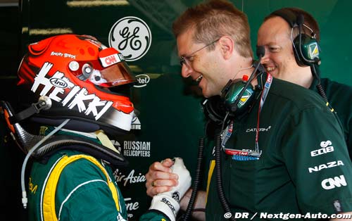 Kovalainen espère confirmer à Silverston