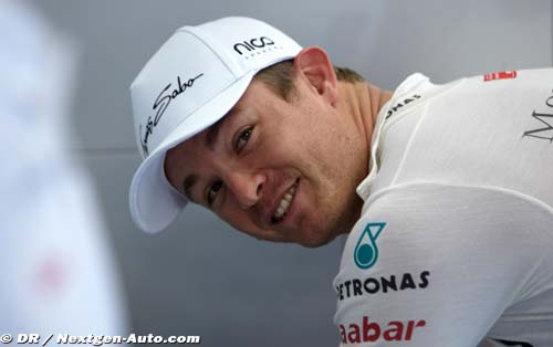 Rosberg aimerait un week-end 100% pluie