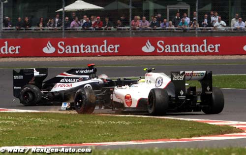 Grosse tension entre Perez et Maldonado