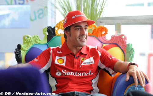 Alonso: I'm in the best shape (...)