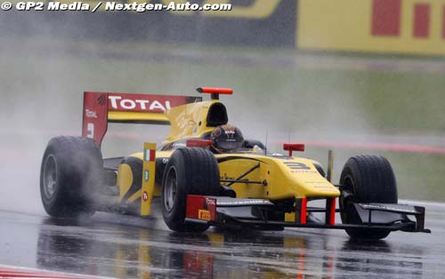 Davide Valsecchi fastest in rain hit (…)