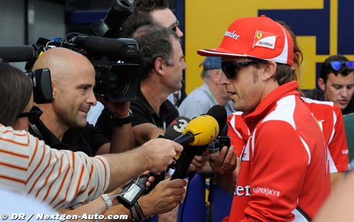Alonso : Les Red Bull et Hamilton (...)