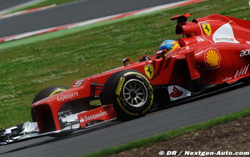 Fernando Alonso storms to his third
