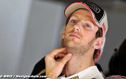 A weekend to forget for Grosjean