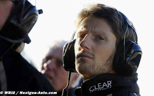 Grosjean not upset about 'super (…)