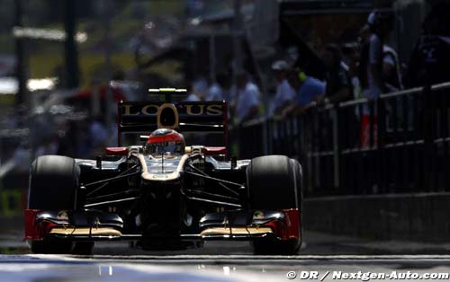 Grosjean vise un top 4 en qualif