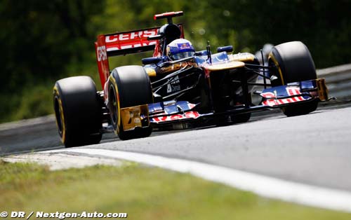 Une course à oublier pour Toro Rosso