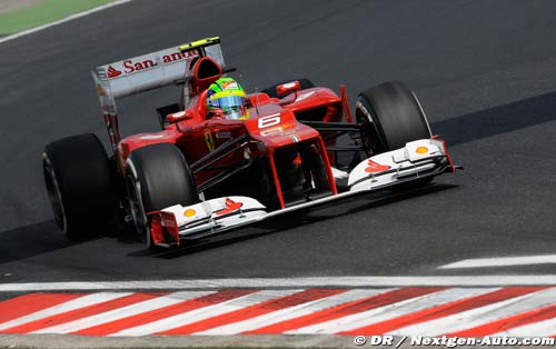 Deux points de plus pour Felipe Massa