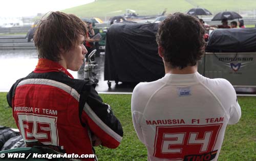 Teammate feud brewing at Marussia