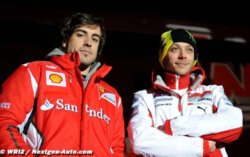 Rossi hails Ferrari's 2012 recovery