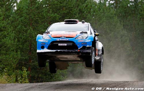 SS16: Ostberg hits trouble