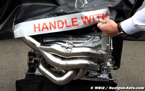 Mercedes engines wearing out Pirelli