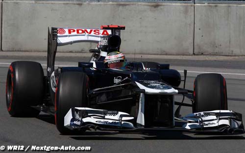 Maldonado et Williams en démonstration