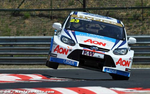 Team Aon tested at Brands Hatch