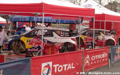 La Citroën DS3 WRC a bien évolué