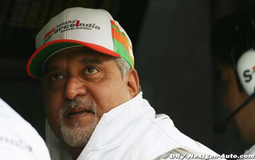 Mallya reconnait que Force India ne (…)