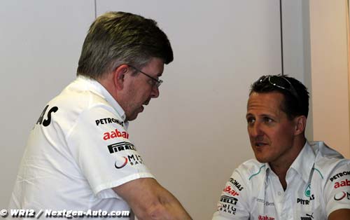 Contrat Schumacher : Brawn exaspéré !