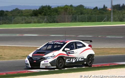 Honda tested at the Slovakia Ring
