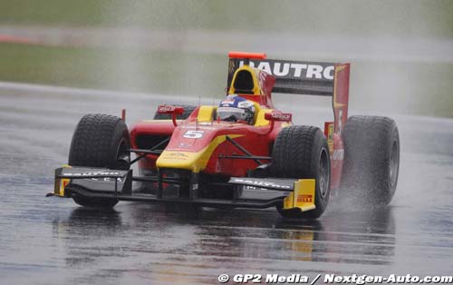Fabio Leimer fastest in soaking GP2 (…)
