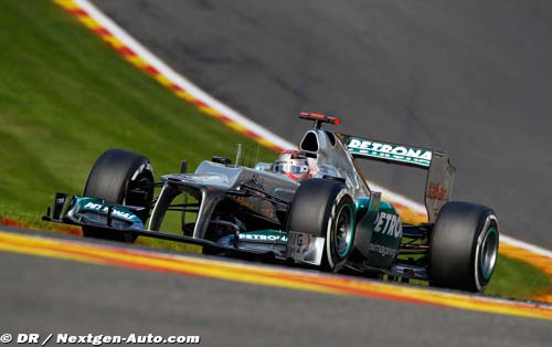 Mercedes va travailler pour 2013