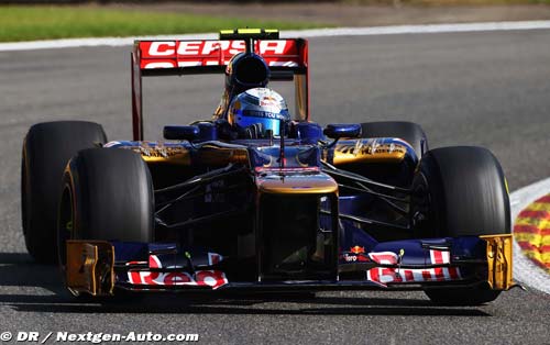 Smiles all round at Toro Rosso after (…)