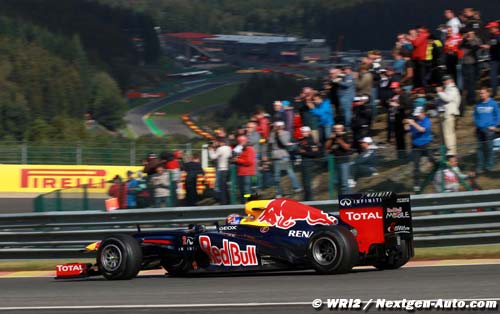 Mark Webber est satisfait de sa 6e place