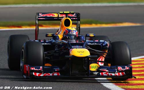 Red Bull manque de rythme sur un tour