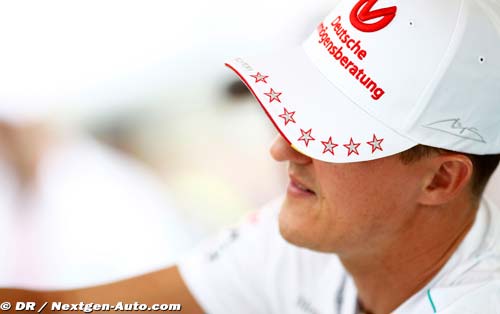 Schumacher a eu un vendredi encourageant