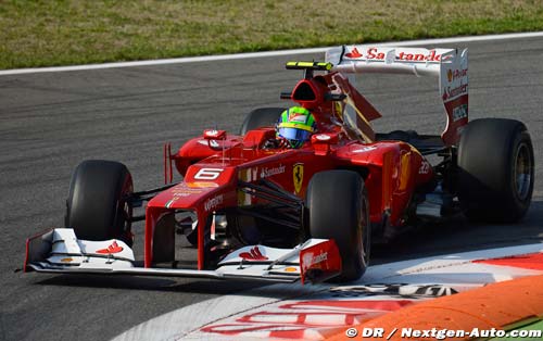 Felipe Massa a repris des couleurs