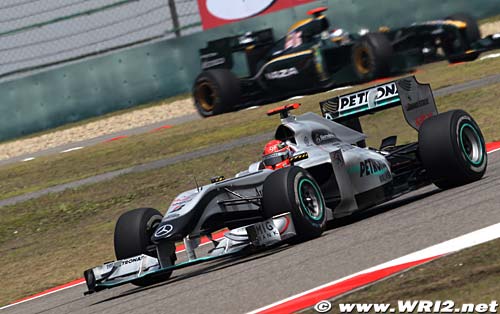 Michael Schumacher downplays Mercedes GP