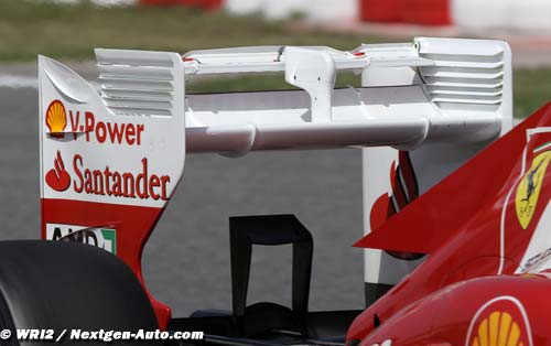 Ferrari : Le DRS activé par le pied (…)