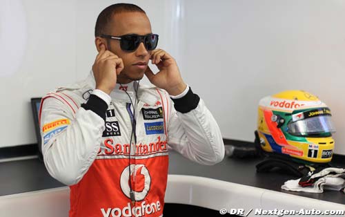 Lewis Hamilton remaining focused (...)