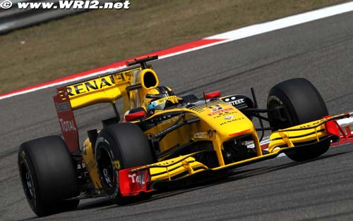 Kubica : la Renault manque d'appuis