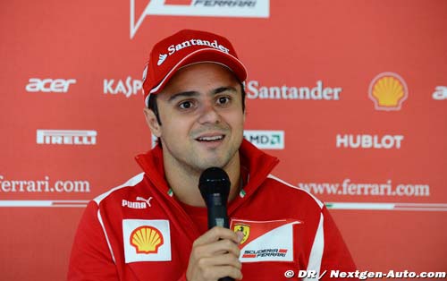Massa: One lap here is like two in (...)
