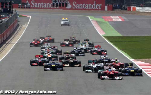 Le projet de calendrier F1 2013 révélé