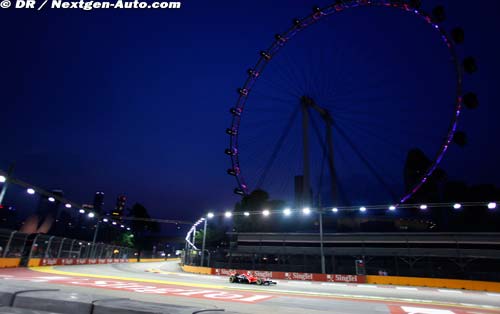 Singapore staying on F1 calendar