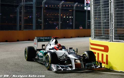 Michael Schumacher issued 10-place (…)