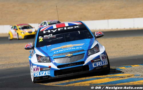 Sonoma, Race 2: Huff claims a crucial