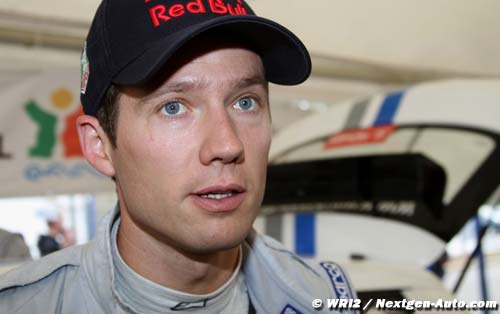 Ogier essaie la Polo en Finlande