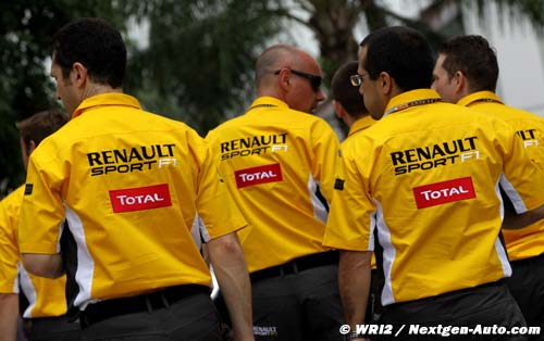 Renault se sent bien en F1