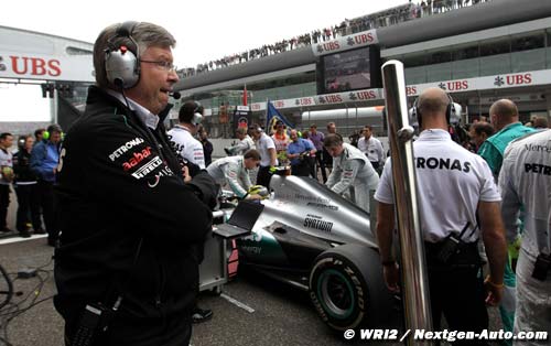 Brawn : Rosberg et Hamilton s'enten