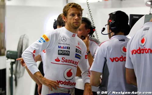 Jenson Button struck with grid (…)