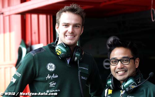 Caterham : Van der Garde aux essais (…)