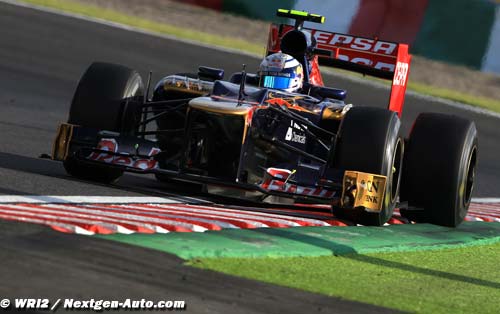 Vergne issued three-place grid (...)